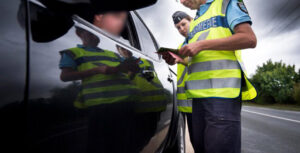 contrôle routier : papiers de voiture