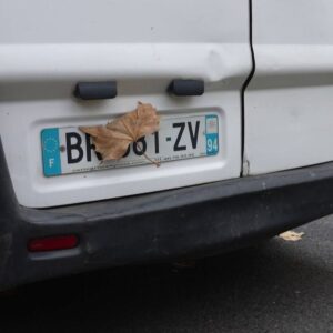 Numéro d’immatriculation disparu